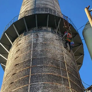 兴山烟囱外壁聚合物防腐砂浆